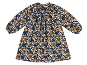 Nola Floral Dress - Mustard