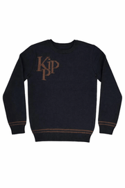 Oscar Knit Sweater - Navy