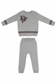Oscar Knit Set - Cranberry