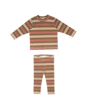 Ella Stripe Set - Tan