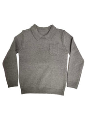 Franck Collar Sweater - Grey
