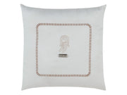 Atelier Cable Throw Pillow - Taupe