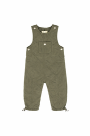 Teddi Quilted Overalls - Green