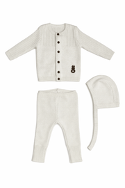 Bunny Knit Set With Hat
