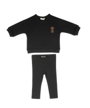 Polo Club Legging Set - Black