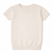 Todd Knit Sweater - White
