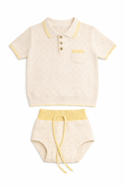 Indigo Knit Set - Butter