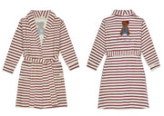 Teddy Lounge Robe - Maroon