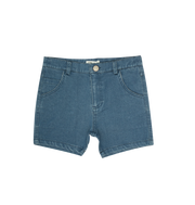 Jean Wash Shorts - Light Blue