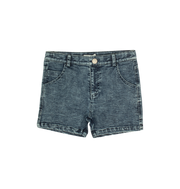 Jean Wash Shorts - Navy