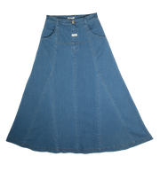 Luna Maxi Skirt - Blue