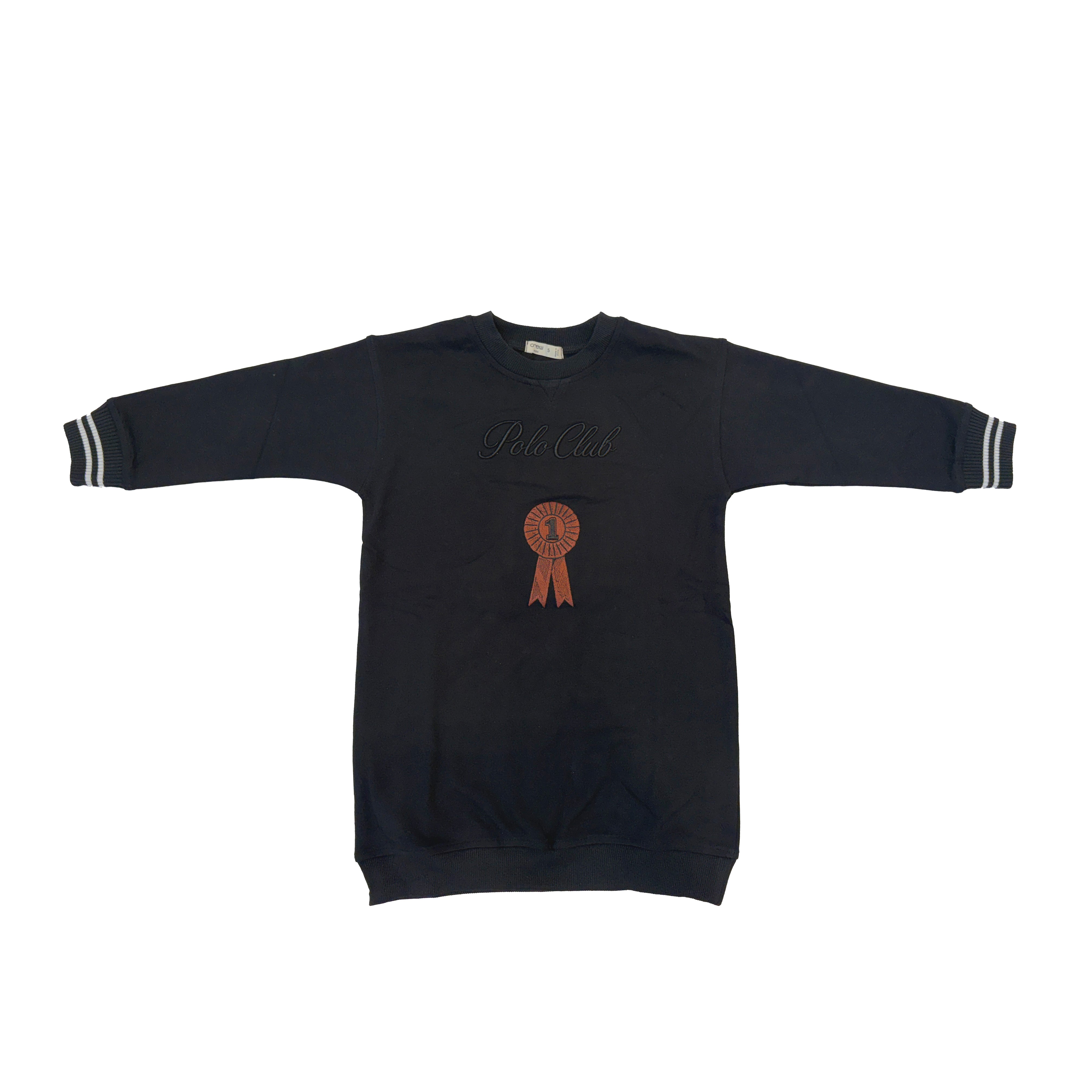 Polo Club Sweatdress - Black