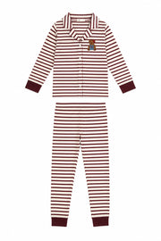 Teddy Grandpa Set - Maroon