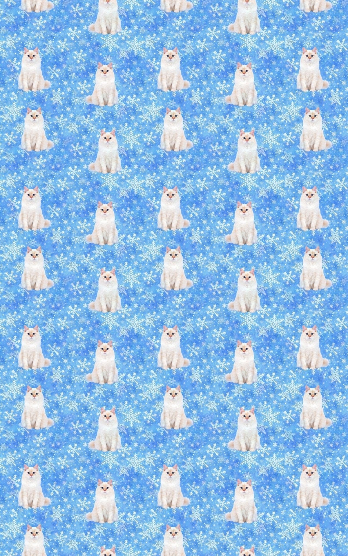 Siberian Snowfall Wrapping Paper