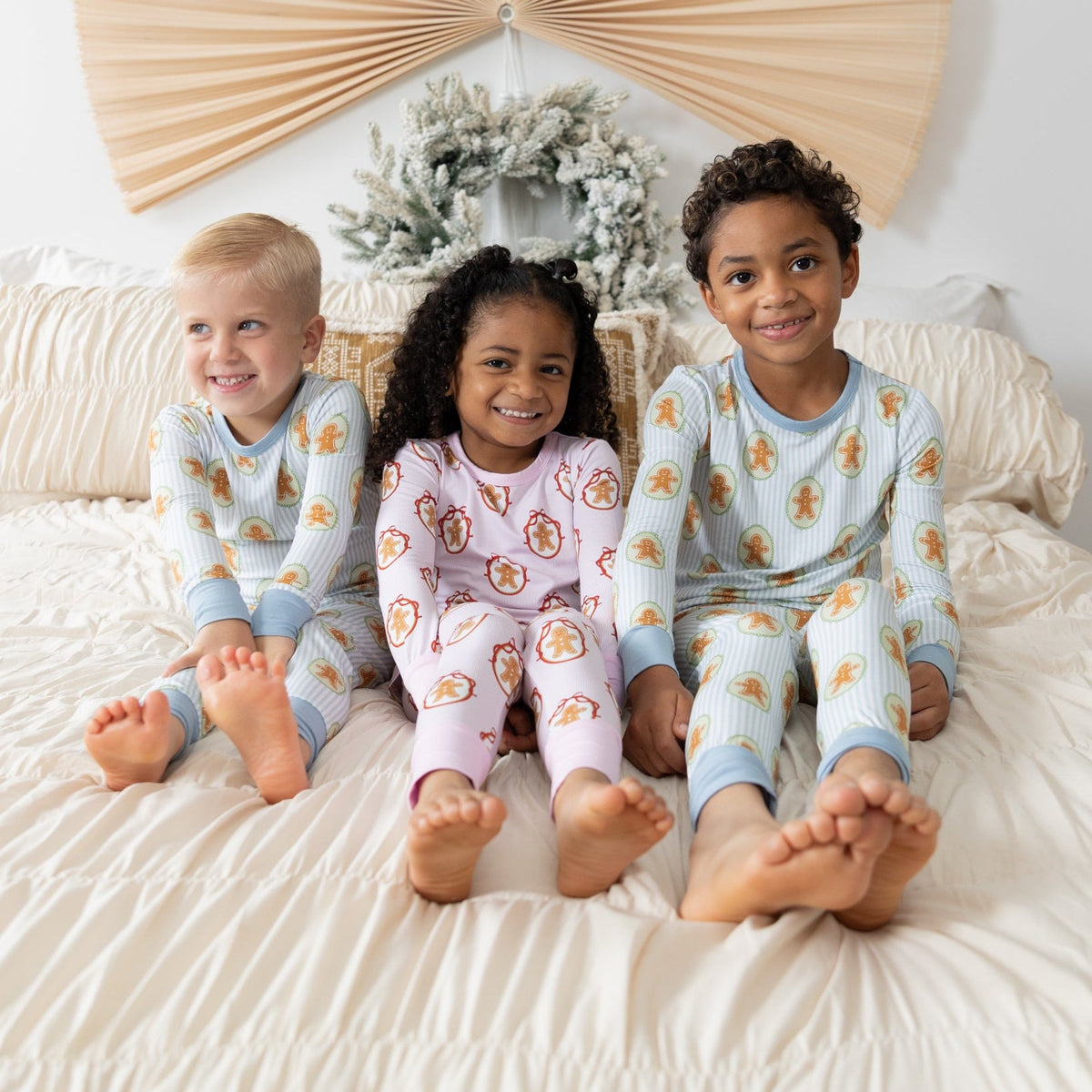 Pink Gingerbread Toddler Pjs