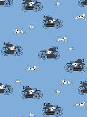 'sidecar' Wallpaper By Tea Collection - Denim