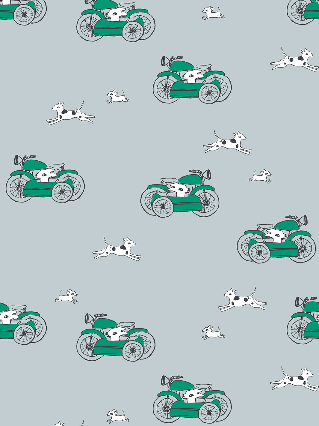 'sidecar' Wallpaper By Tea Collection - Elephant