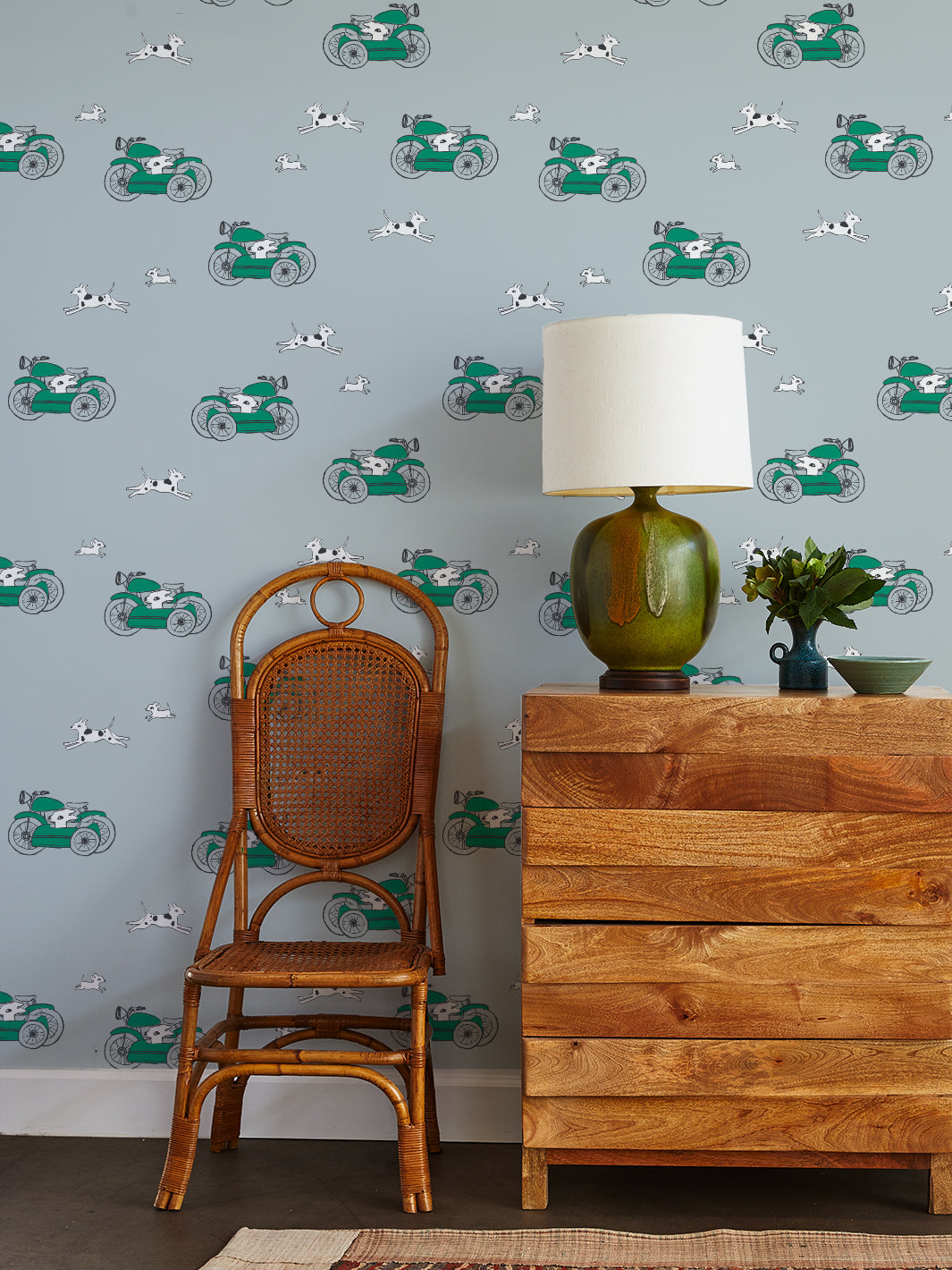 'sidecar' Wallpaper By Tea Collection - Elephant