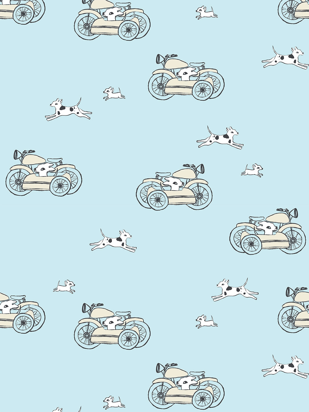 'sidecar' Wallpaper By Tea Collection - Sky