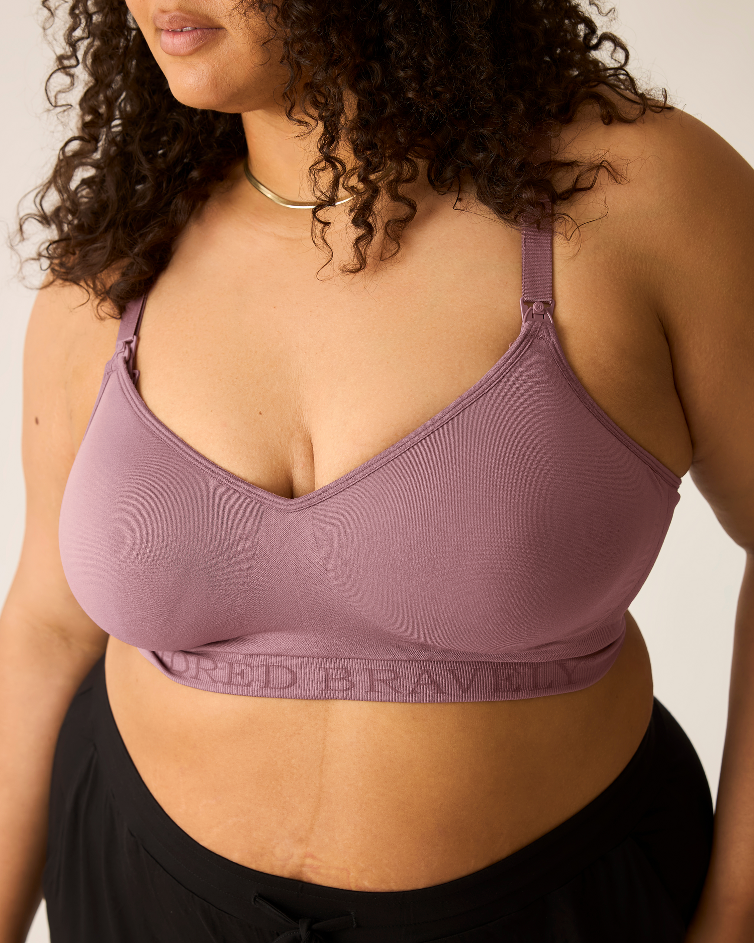 Signature Sublime® Contour Hands-free Pumping & Nursing Bra | Twilight