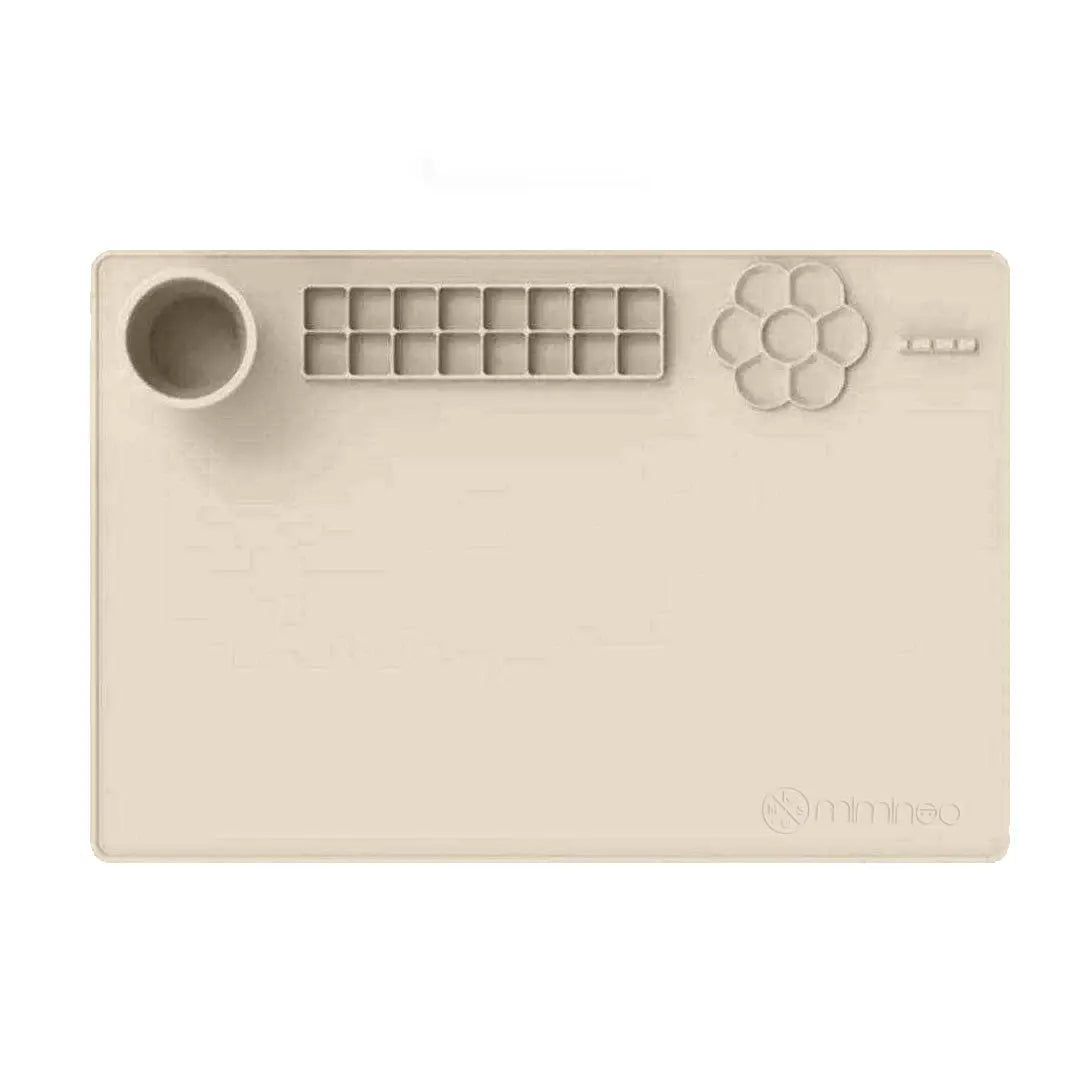Silicone Activity Painting Mat Mks Miminoo Beige