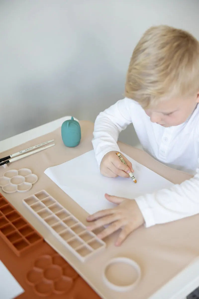 Silicone Activity Painting Mat Mks Miminoo Beige