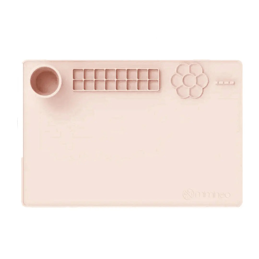 Silicone Activity Painting Mat Mks Miminoo Blush