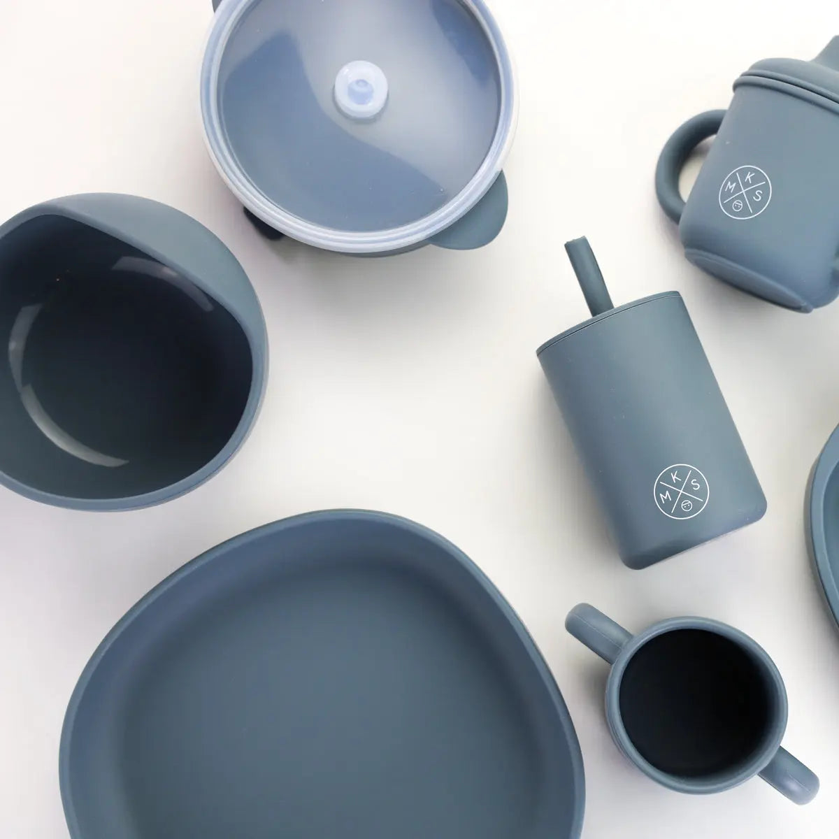 Silicone Bowl With Lid - Charcoal