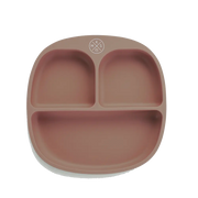 Silicone Suction Plate - Taupe