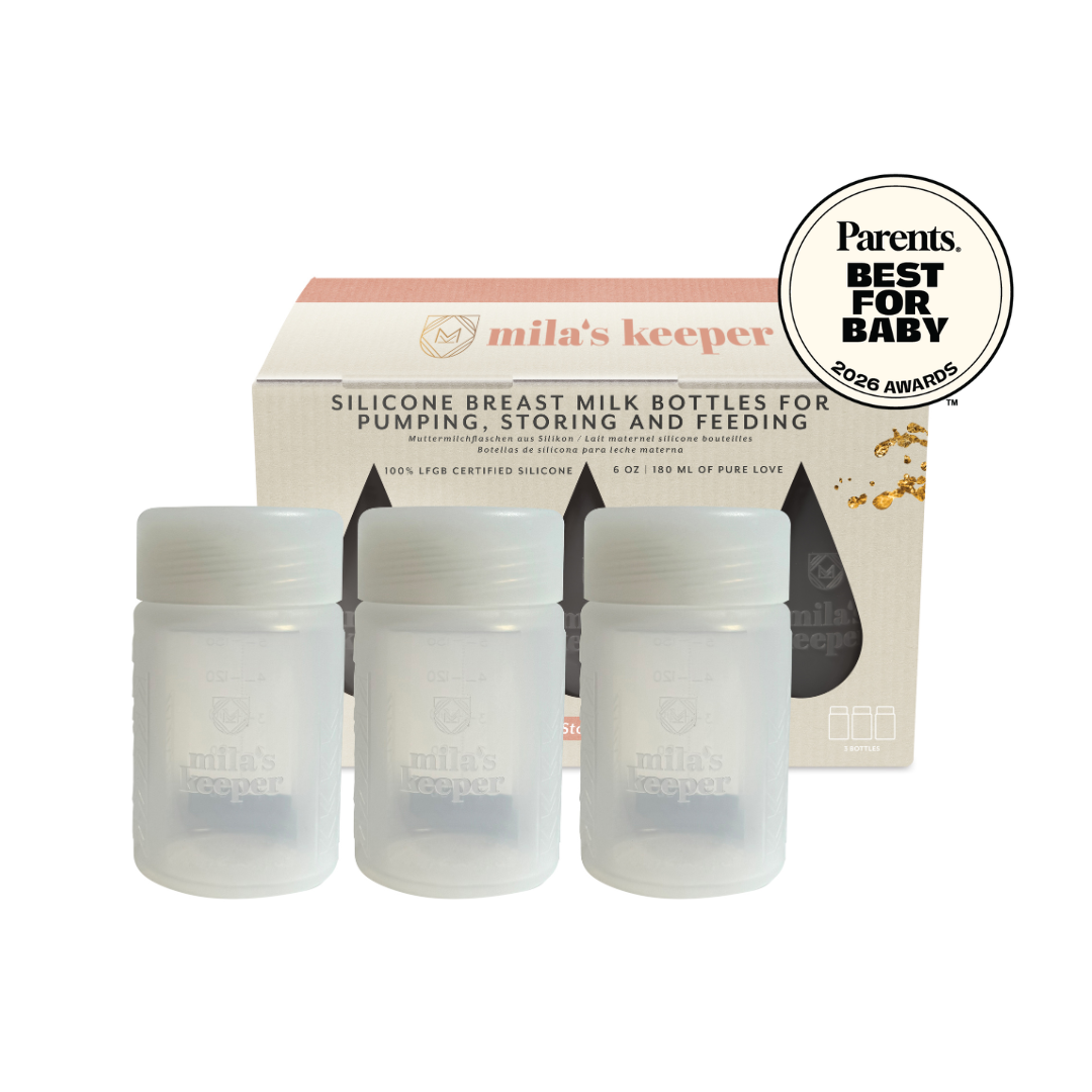 Silicone Breast Milk Storage (set Of 3)