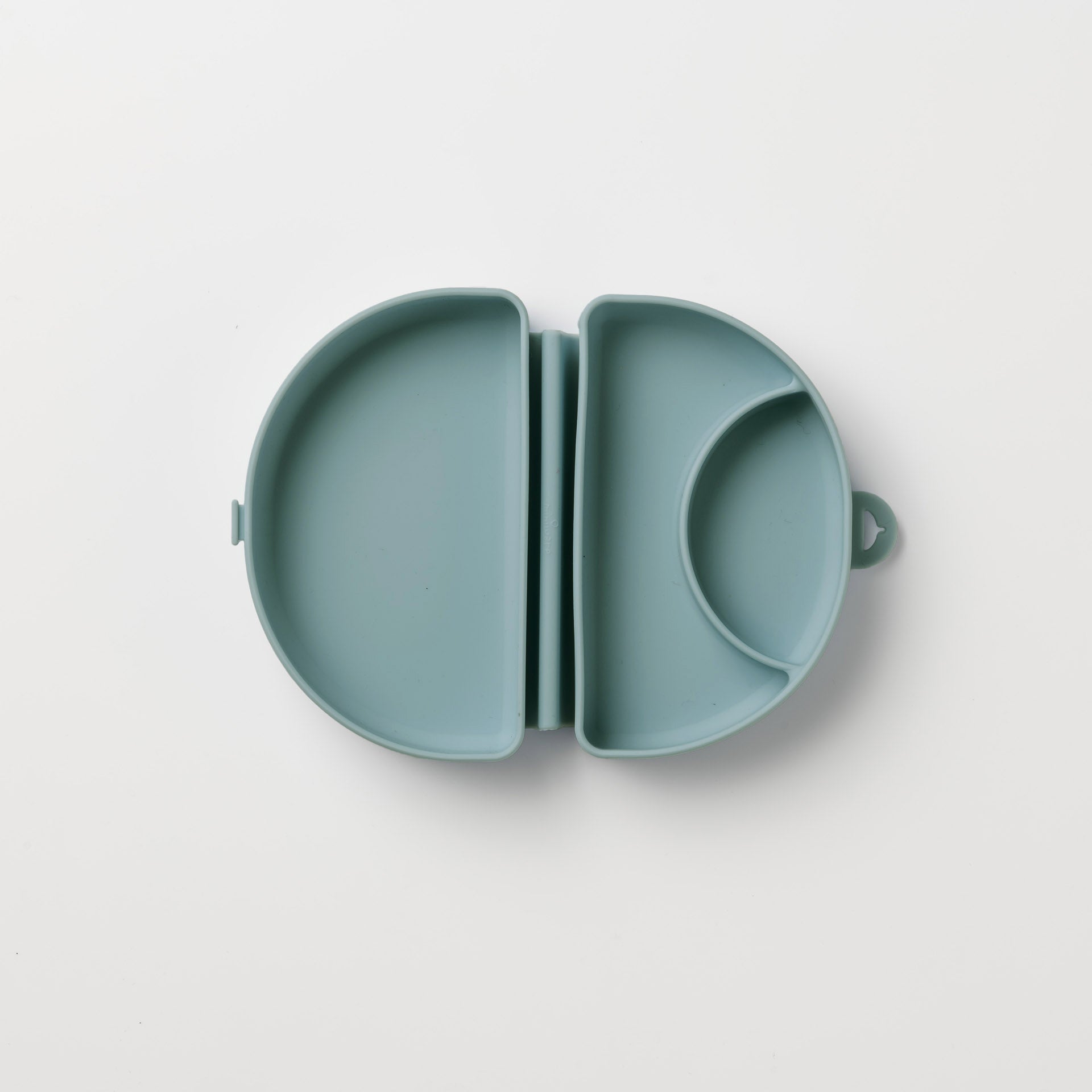 Silifold: Compact Children's Portable Plate - Eucalyptus