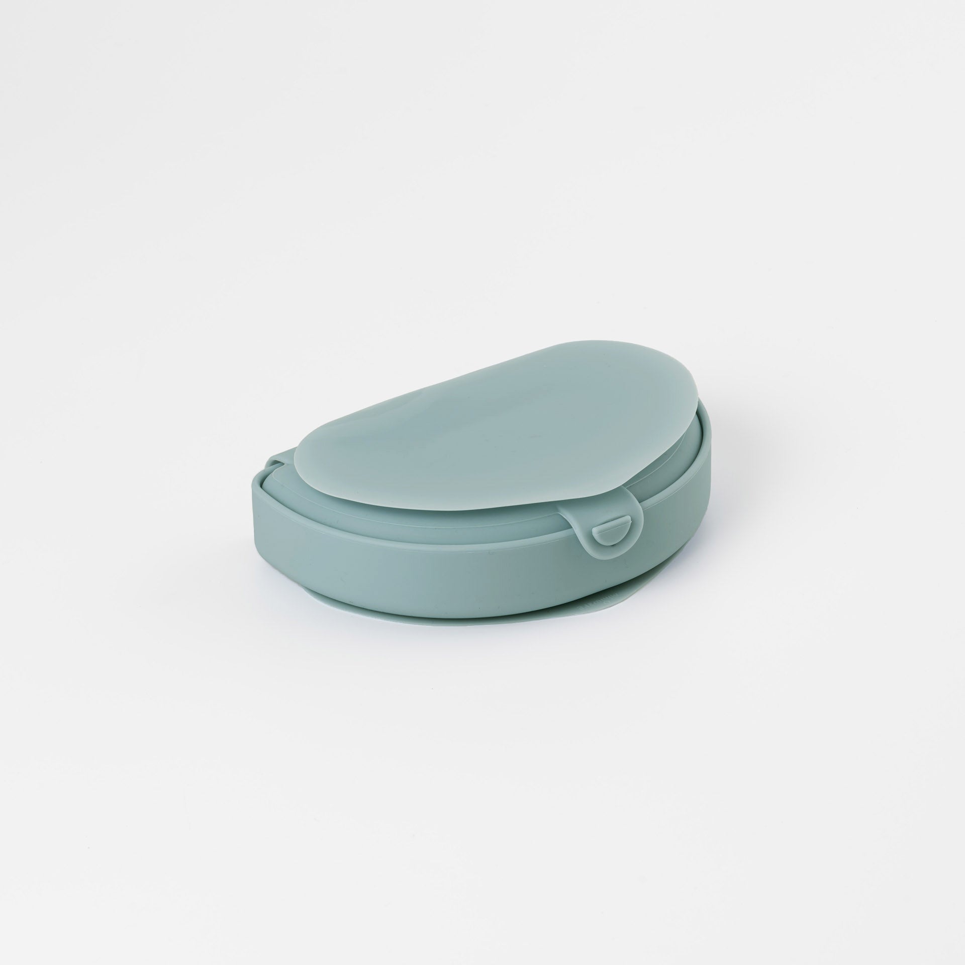 Silifold: Compact Children's Portable Plate - Eucalyptus