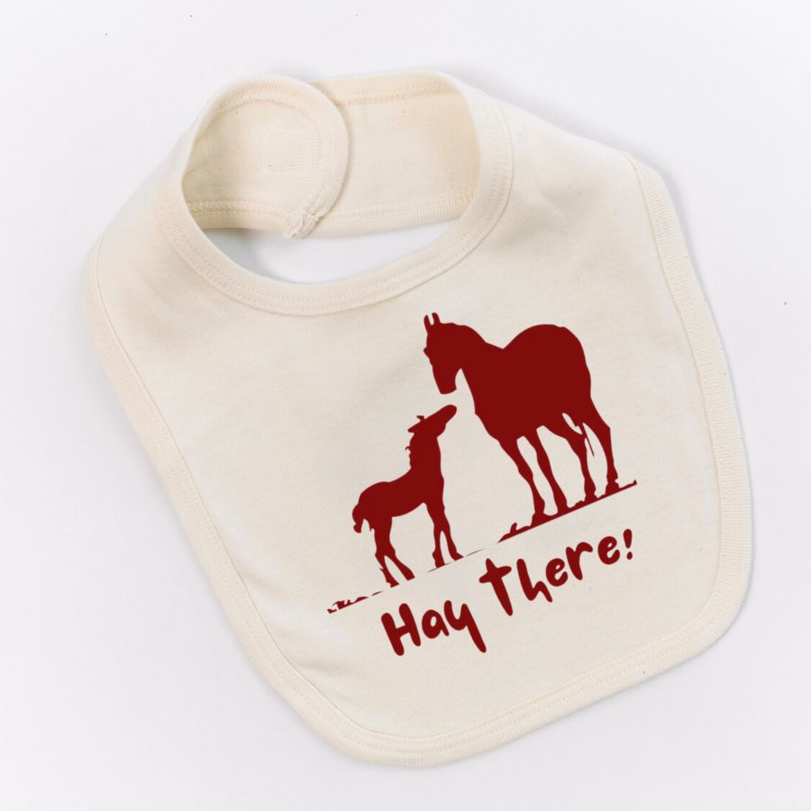 Horse Baby Bib
