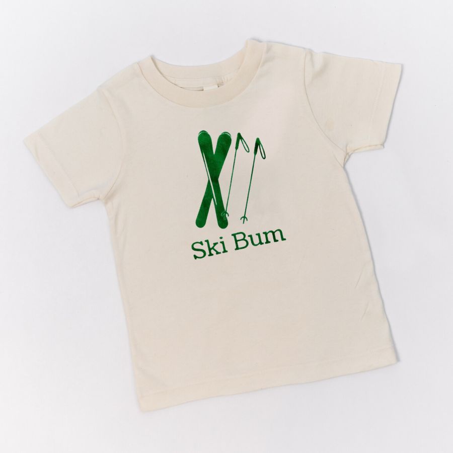 Ski Bum Kids T-shirt