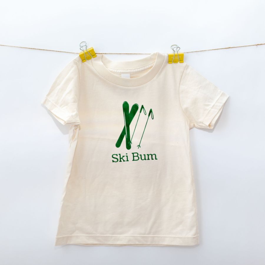 Ski Bum Kids T-shirt