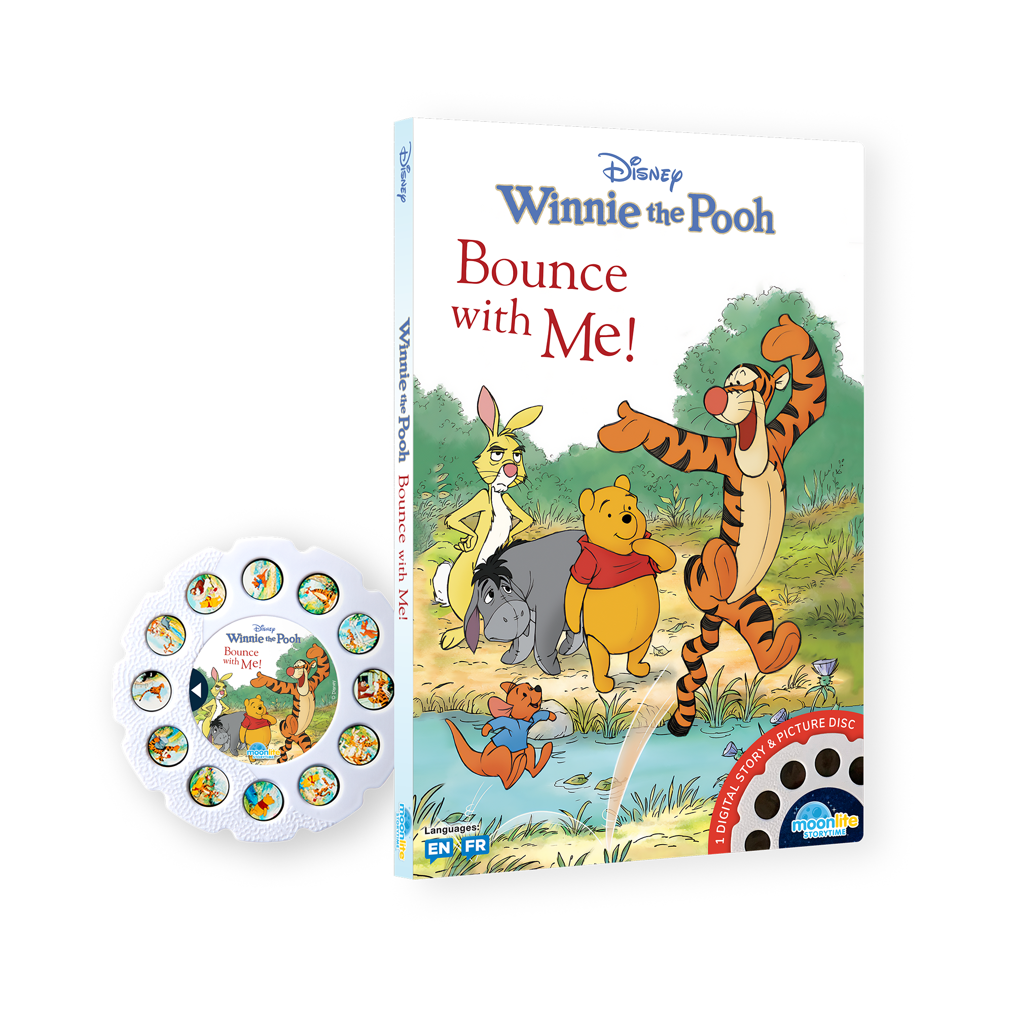 Disney Winnie The Pooh 4 Story Collection With Projector