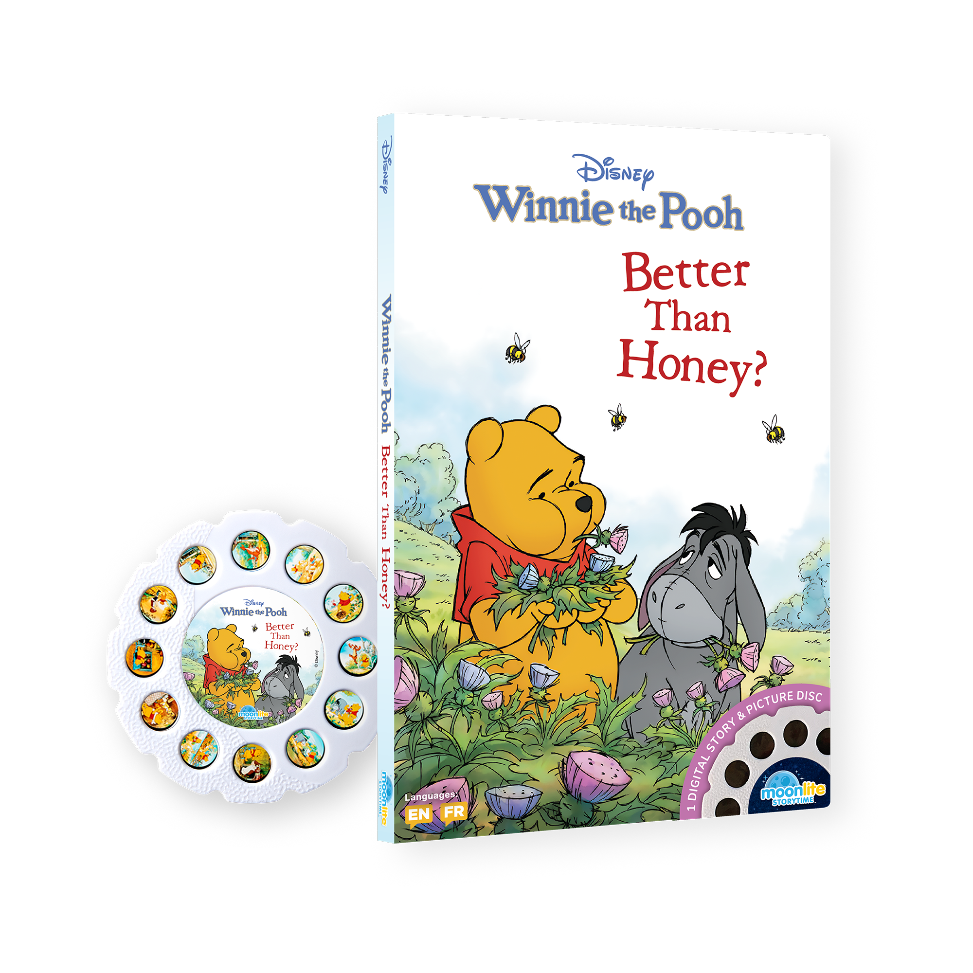 Disney Winnie The Pooh 4 Story Collection With Projector