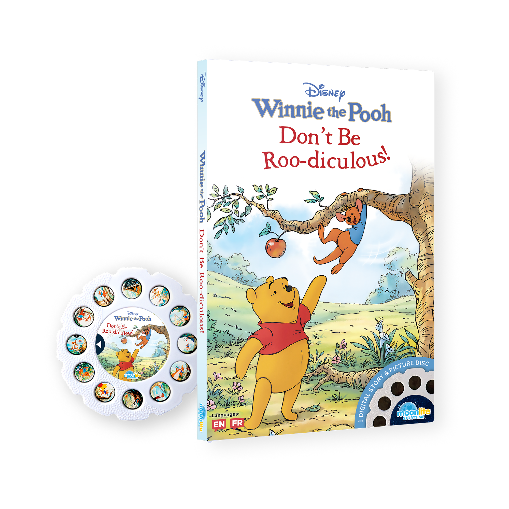 Disney Winnie The Pooh 4 Story Collection With Projector