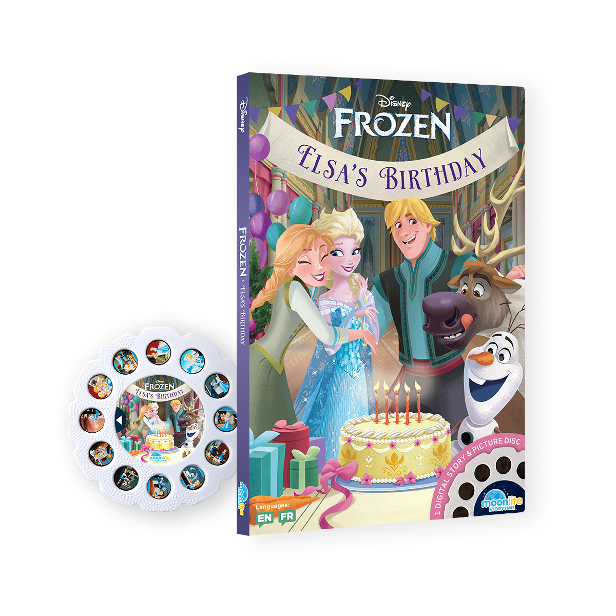 Disney Frozen 4 Story Collection With Projector