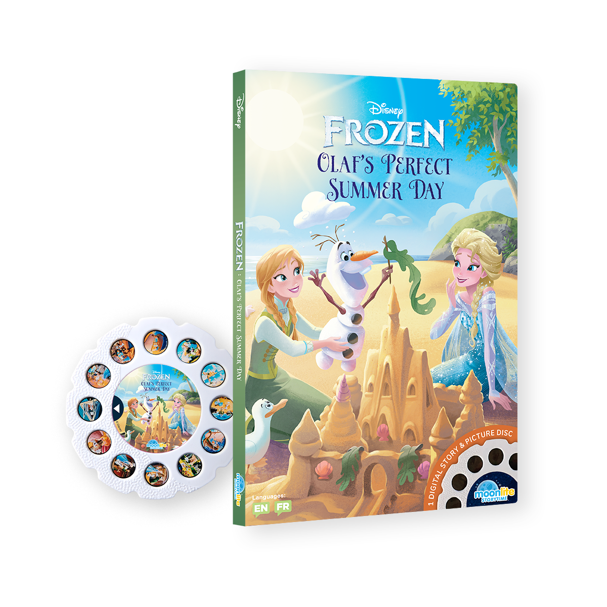 Disney Frozen 4 Story Collection With Projector