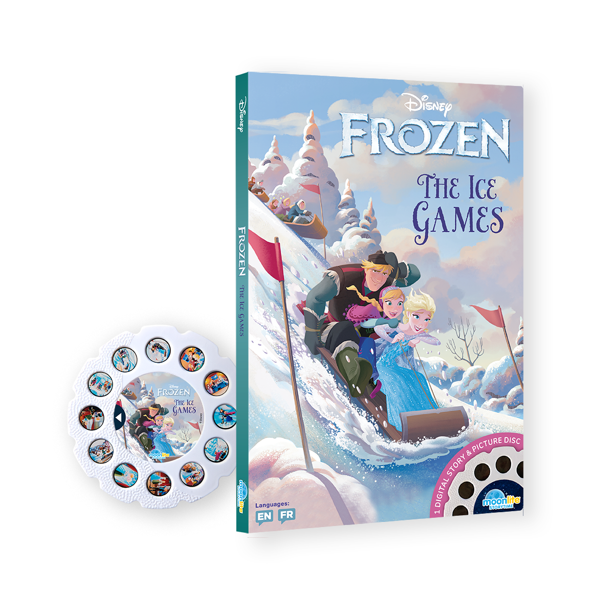 Disney Frozen 4 Story Collection With Projector