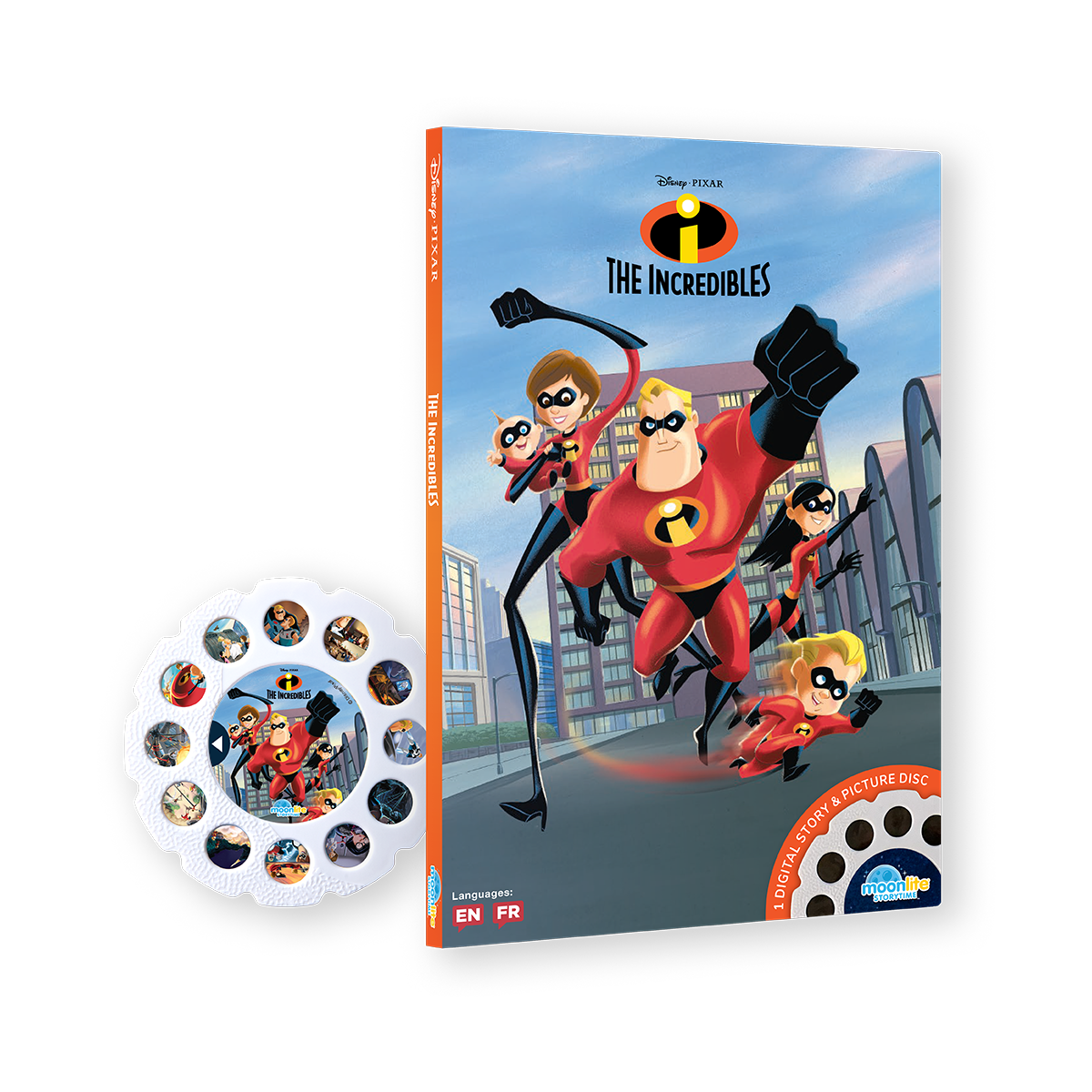 Disney Pixar 4 Story Collection With Projector