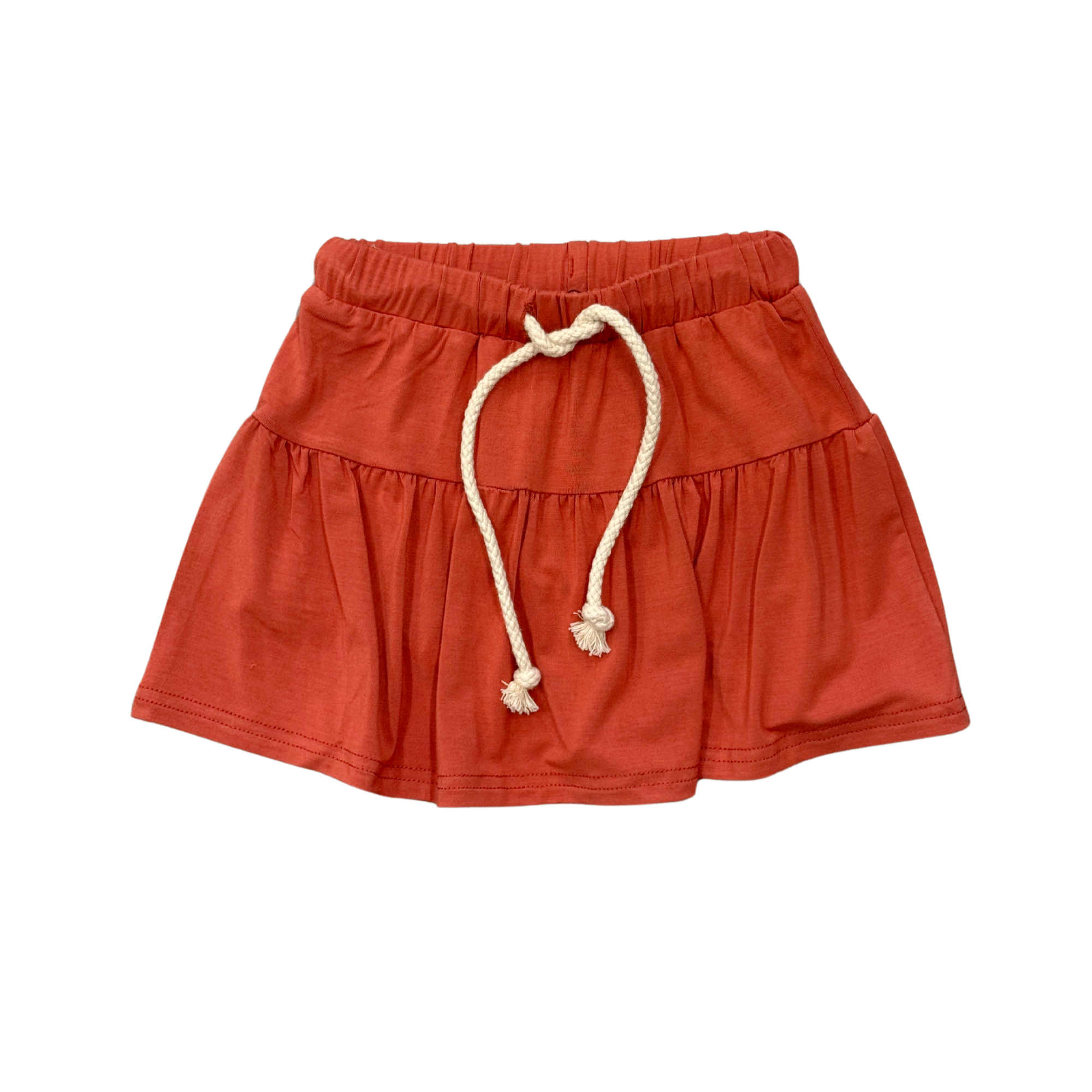Girl's Skort In Red