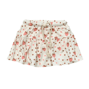 Girl's Skort In Strawberries
