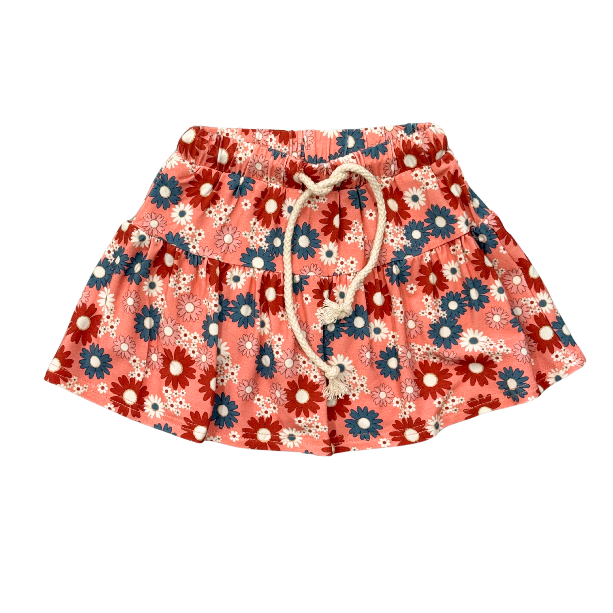 Girl's Skort In Zoey Daisy