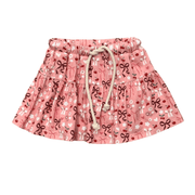 Girls Skort In Cherry Hearts