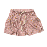 Girl's Skort In Mini Daisy
