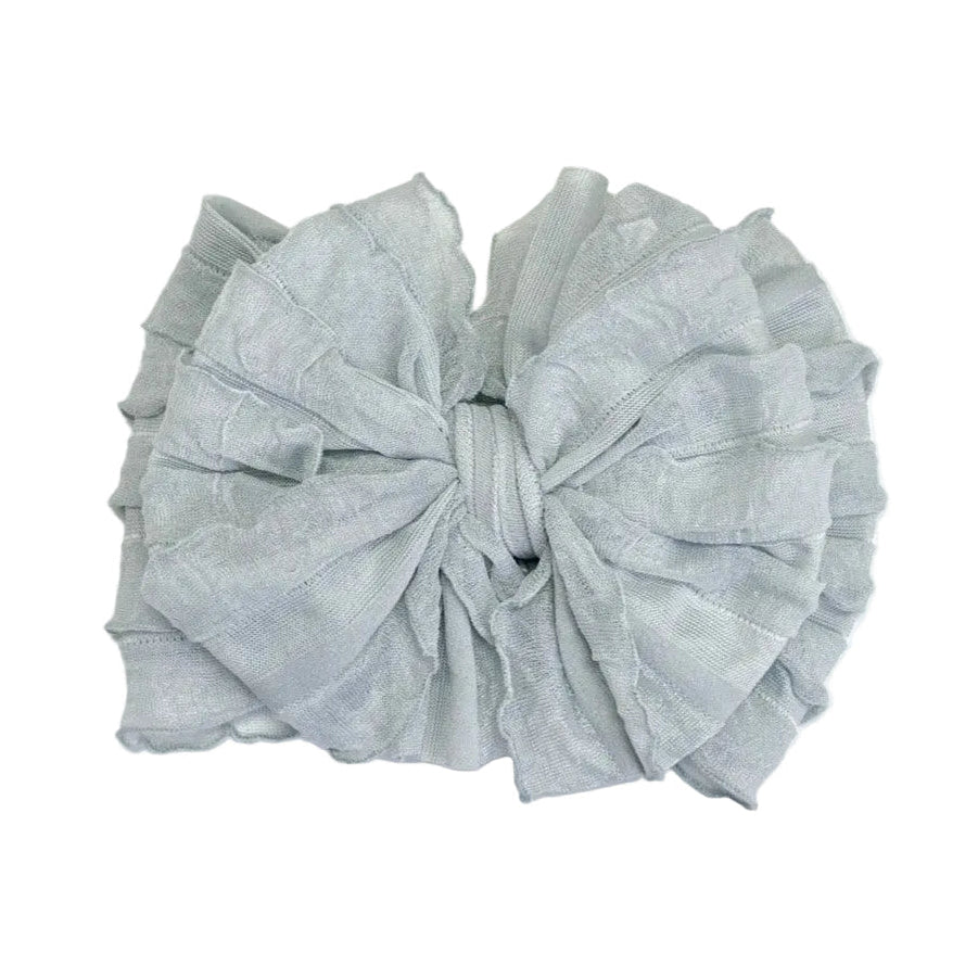 Sky Blue | Signature Ruffled Baby Headband