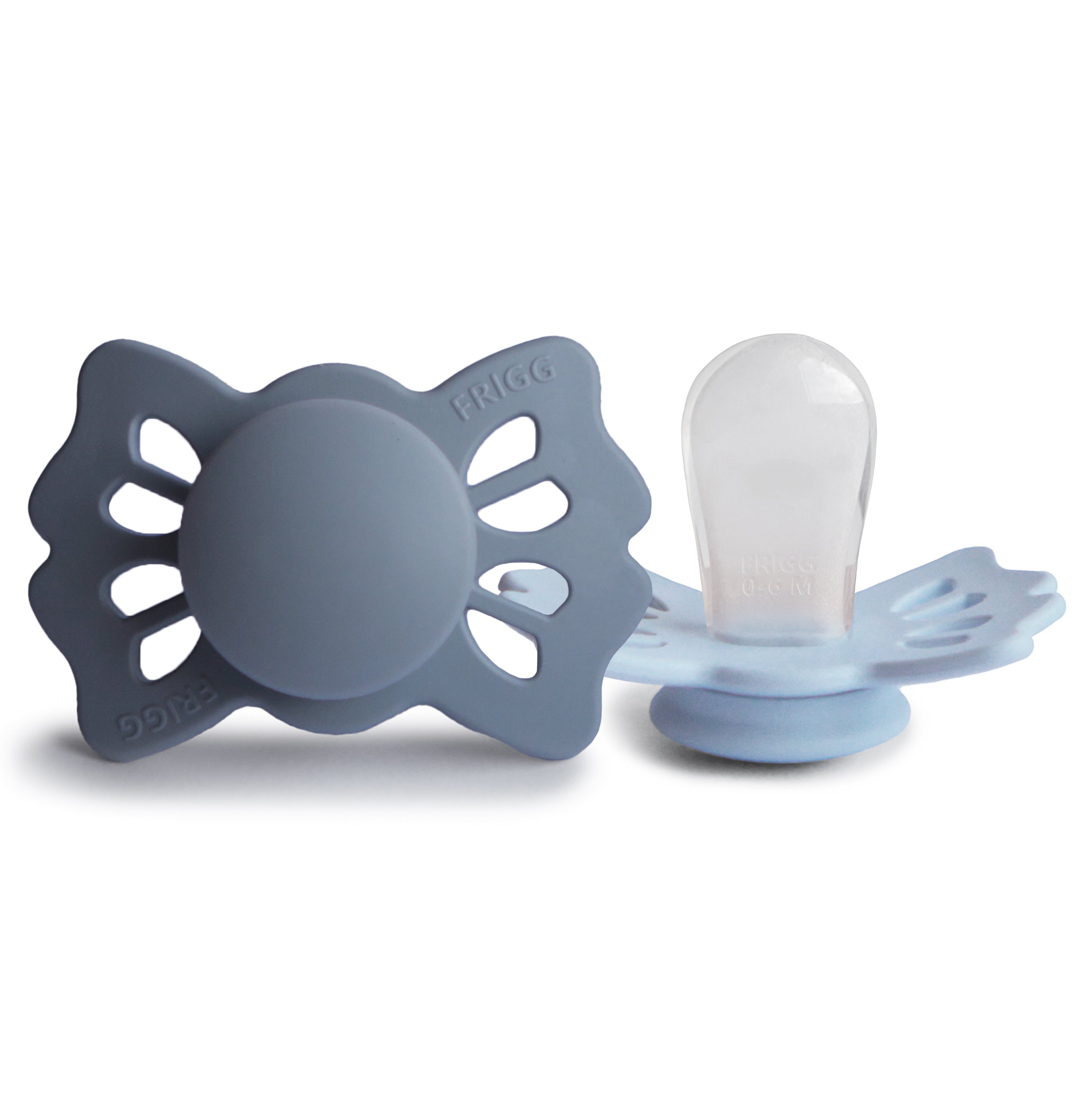 Frigg Lucky Symmetrical Silicone Pacifier 2-pack (0-6 Months)