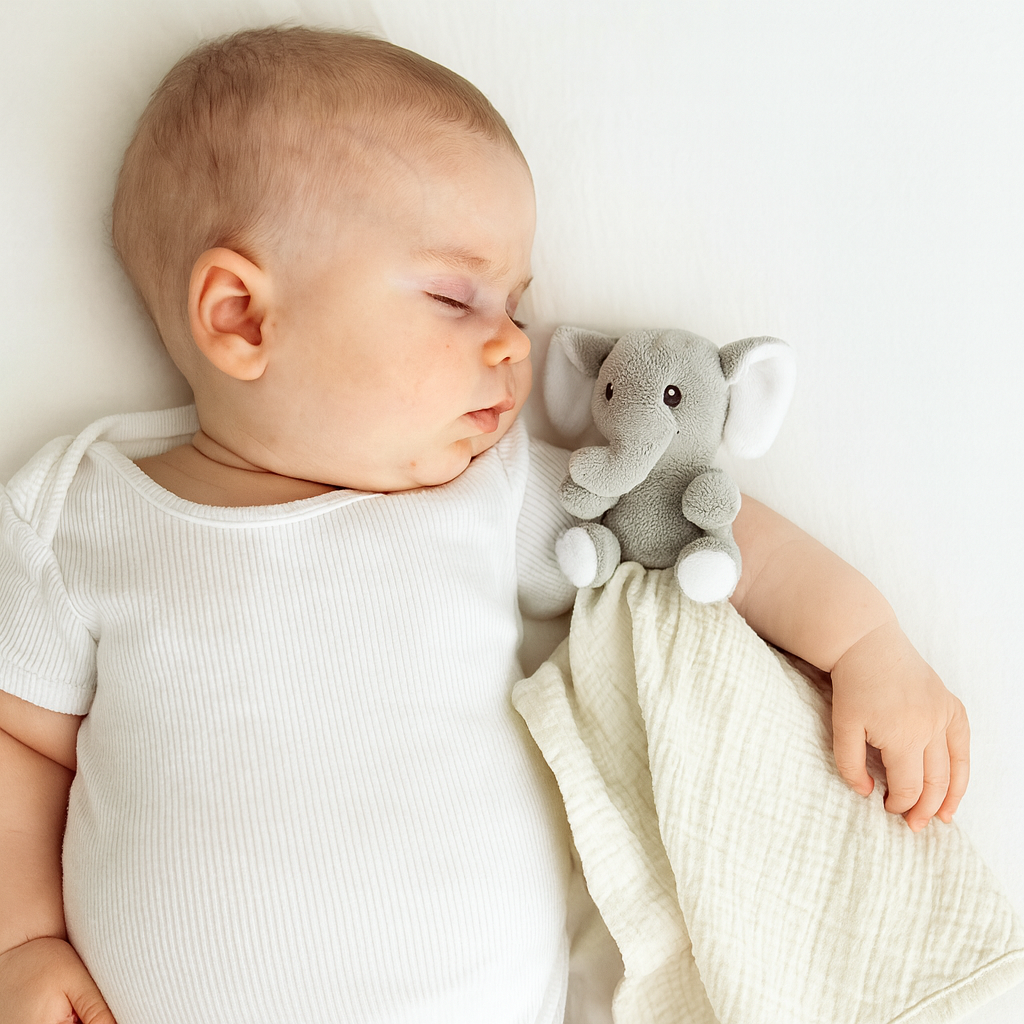 - Elephant Lovey Security Blanket